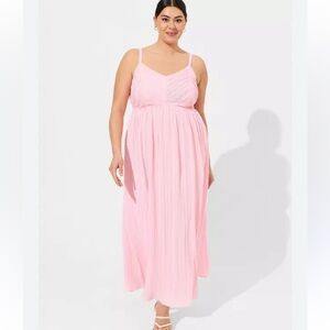 Torrid Pink Maxi Dress